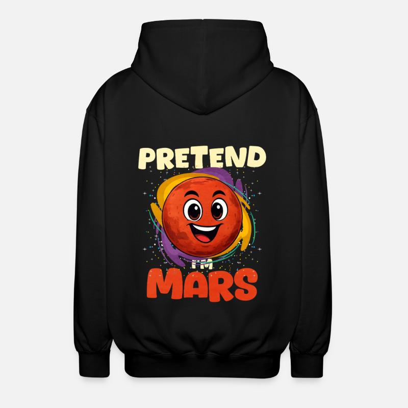 Mars - Veste à capuche unisexe - noir