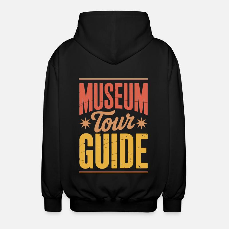 Musée - Veste à capuche unisexe - noir