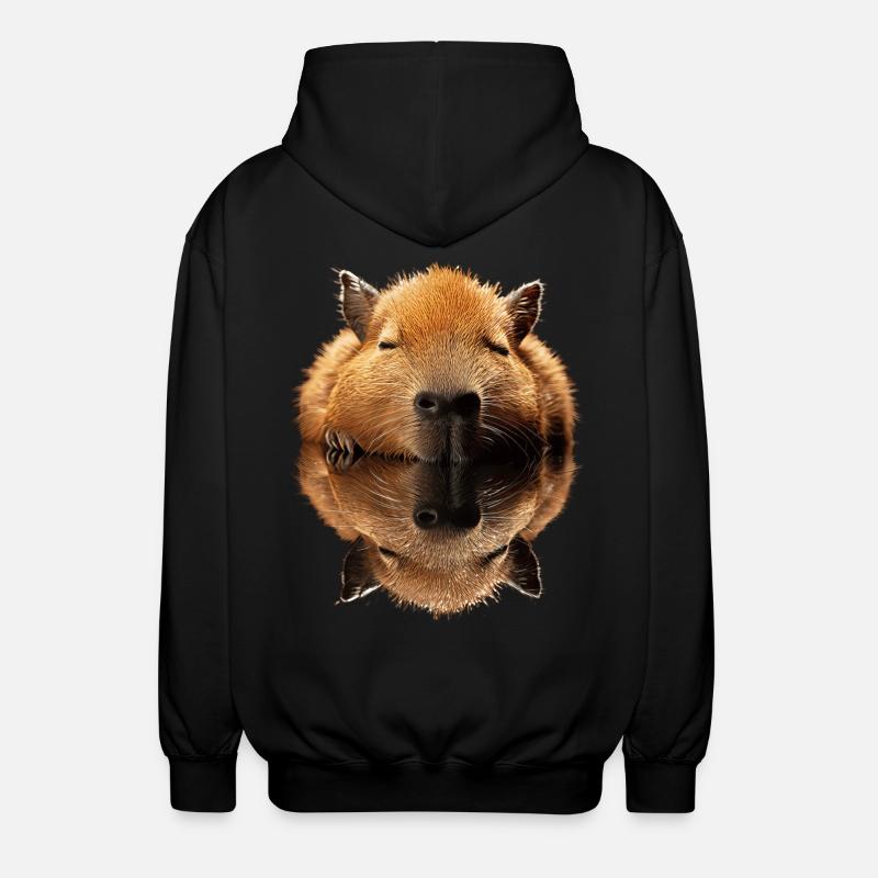 Capybara - Veste à capuche unisexe - noir