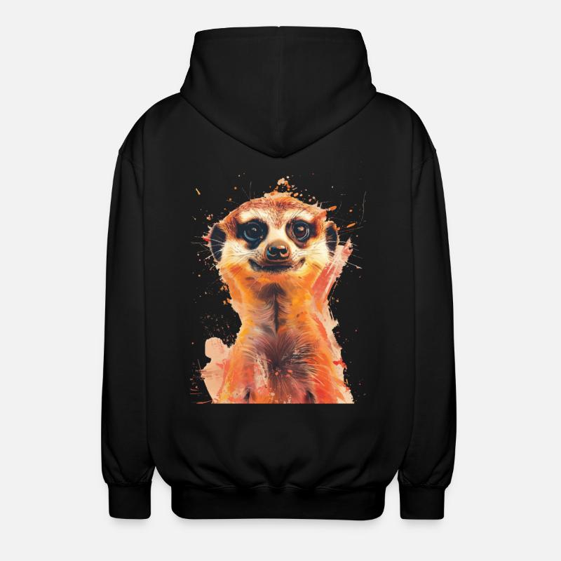 Suricate - Veste à capuche unisexe - noir