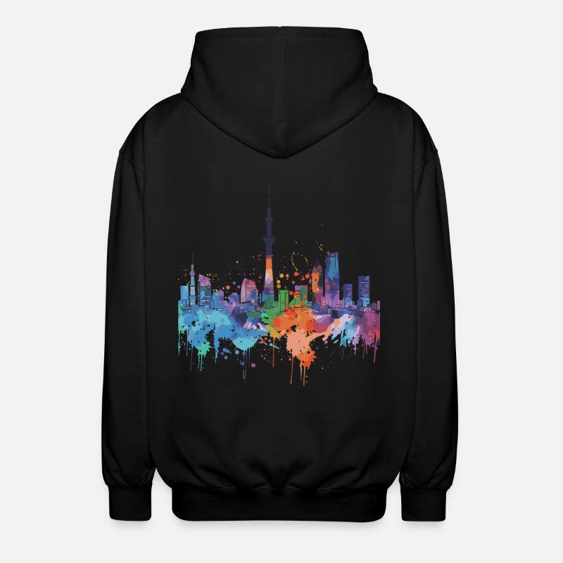 Hamamatsu - Veste à capuche unisexe - noir