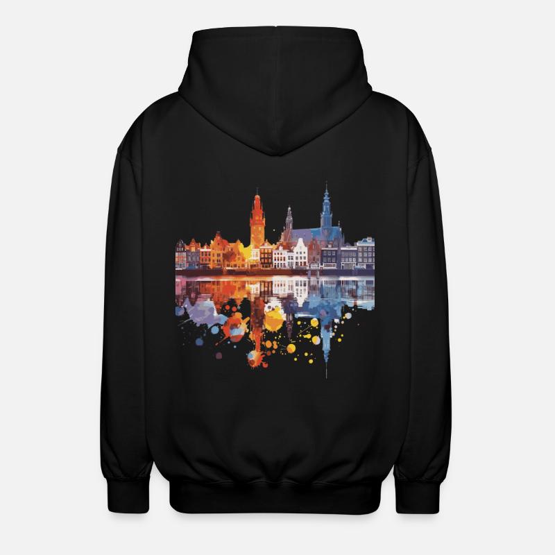 Gouda - Veste à capuche unisexe - noir