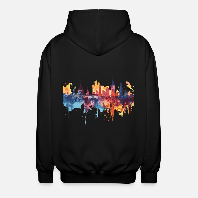 Wroclaw - Veste à capuche unisexe - noir