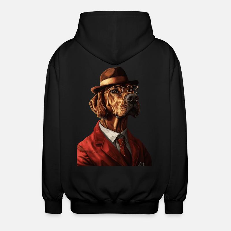 Rhodesian Ridgeback - Unisex Kapuzenjacke - Schwarz