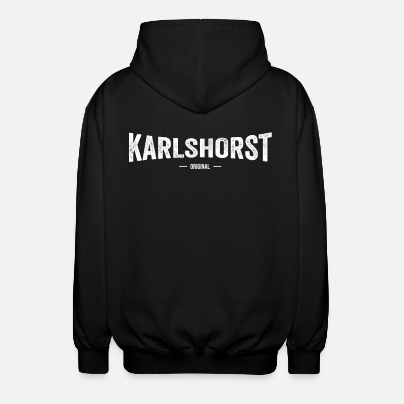 Karlshorst Original - Unisex Kapuzenjacke - Schwarz