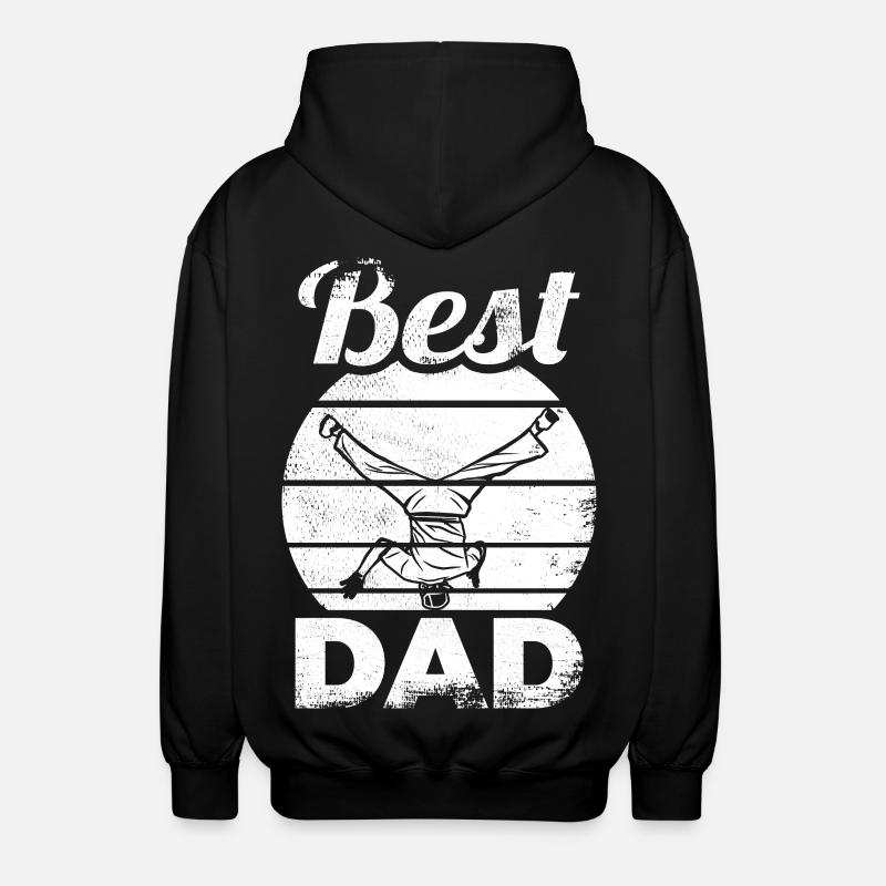 Papa breakdance - Veste à capuche unisexe - noir