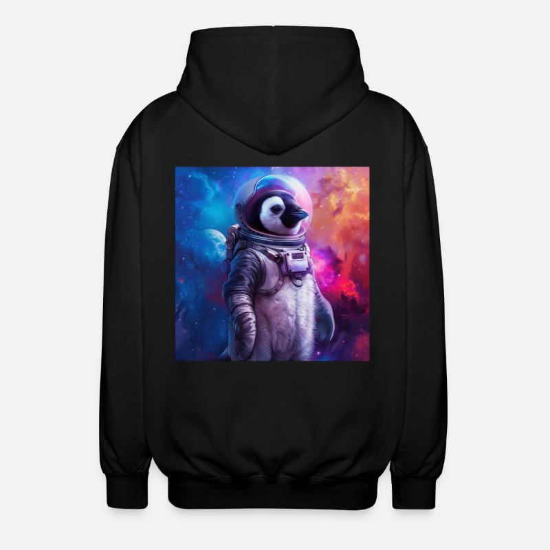 Pingouin - Veste à capuche unisexe - noir