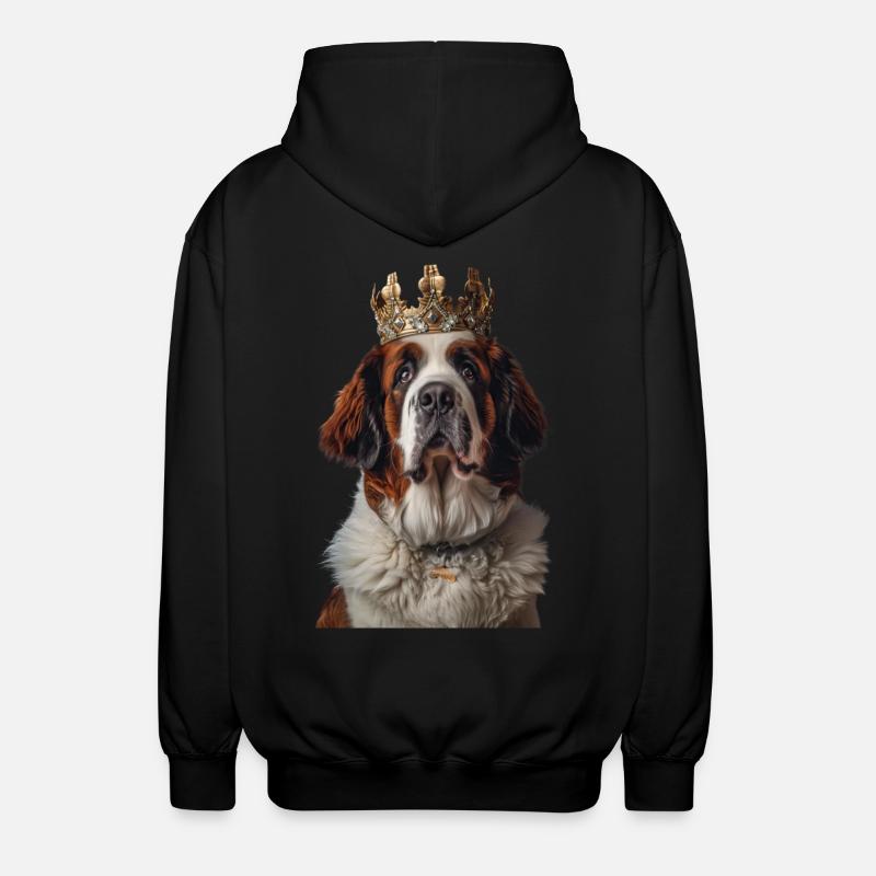 Saint-bernard - Veste à capuche unisexe - noir