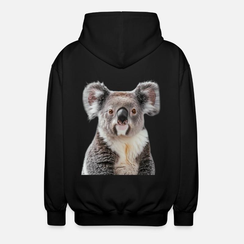 Koala - Veste à capuche unisexe - noir