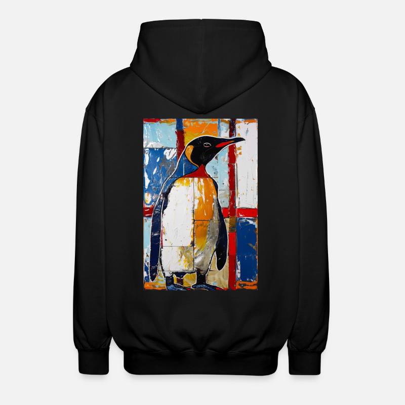 Pingouin - Veste à capuche unisexe - noir