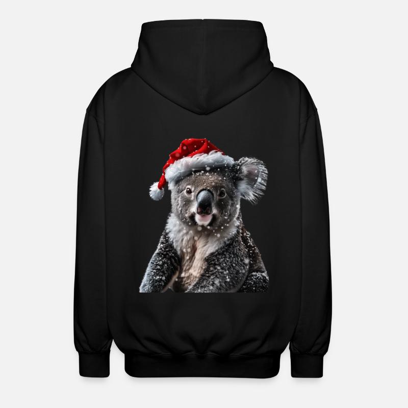 Koala - Unisex Kapuzenjacke - Schwarz