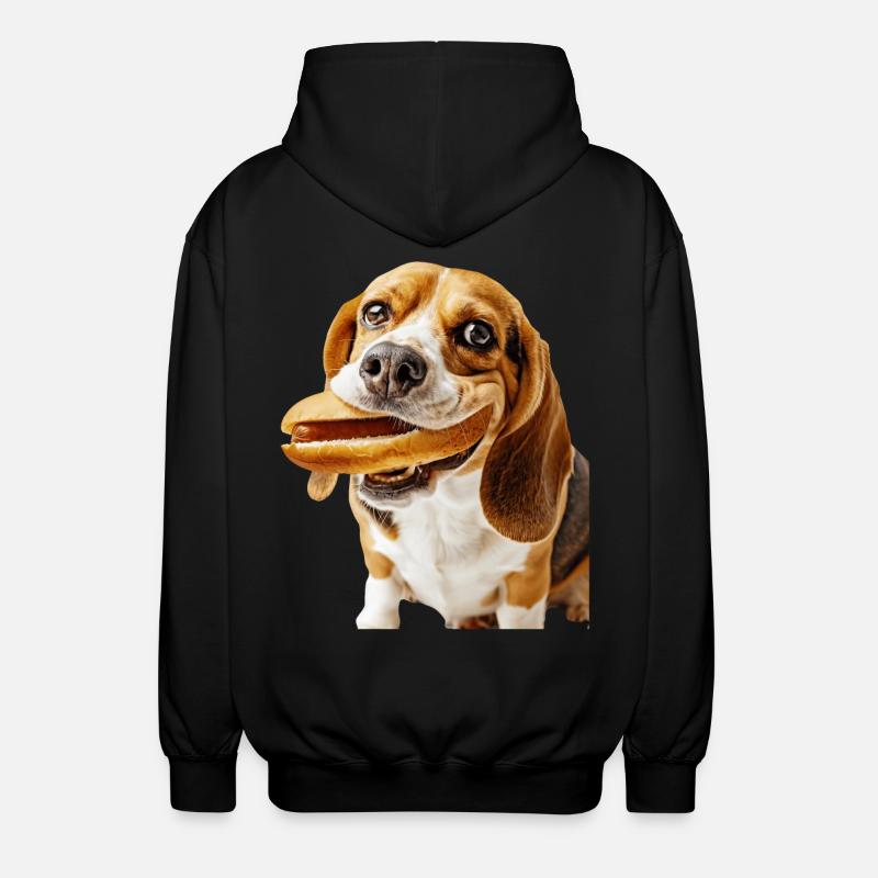 Beagle - Veste à capuche unisexe - noir