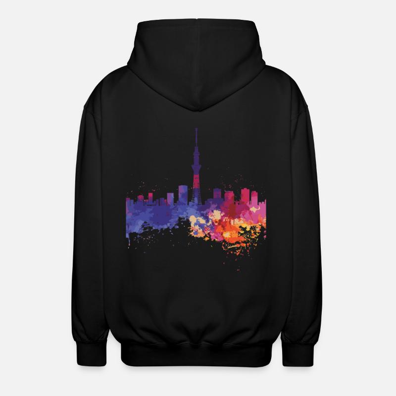 Kadoma - Unisex Hooded Jacket - black