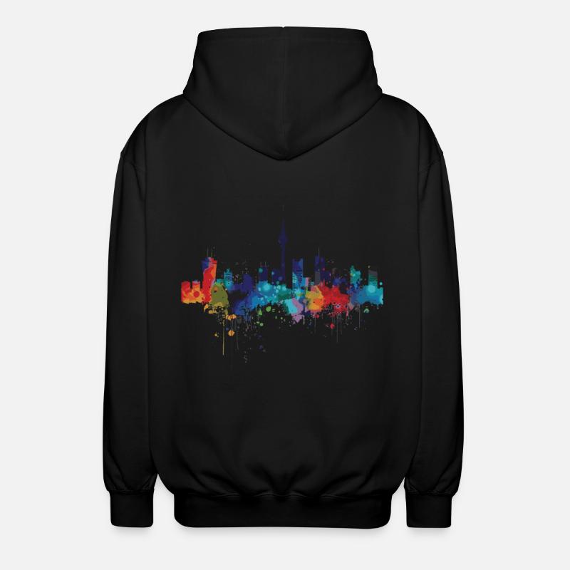 Hilversum - Veste à capuche unisexe - noir
