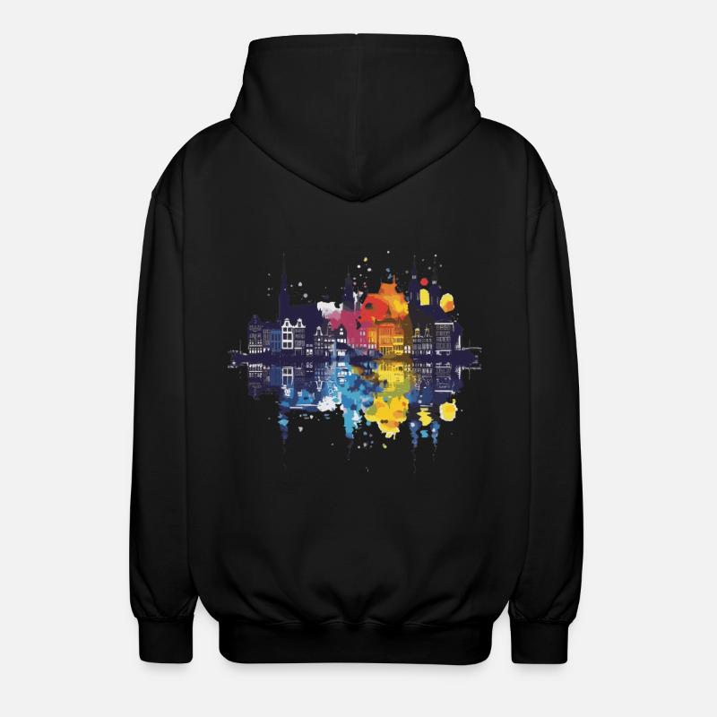 Stichtse Vecht - Unisex Hooded Jacket - black