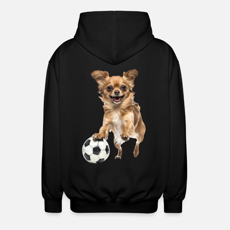 Chihuahua - Unisex Kapuzenjacke - Schwarz