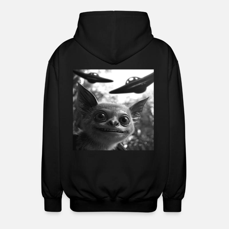 Schläger - Unisex Kapuzenjacke - Schwarz