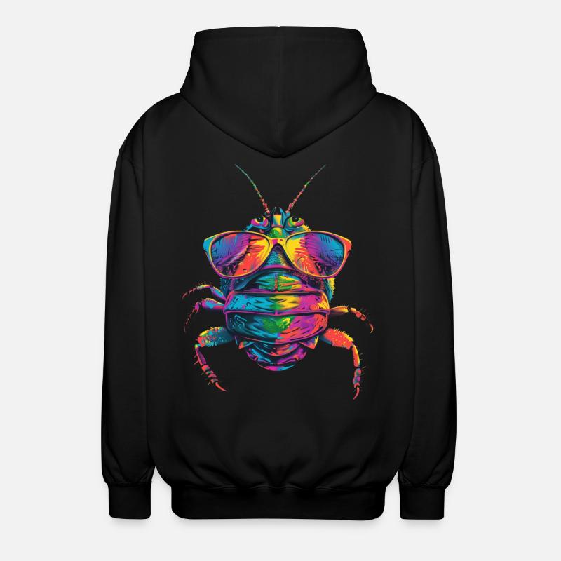 Assel - Unisex Kapuzenjacke - Schwarz