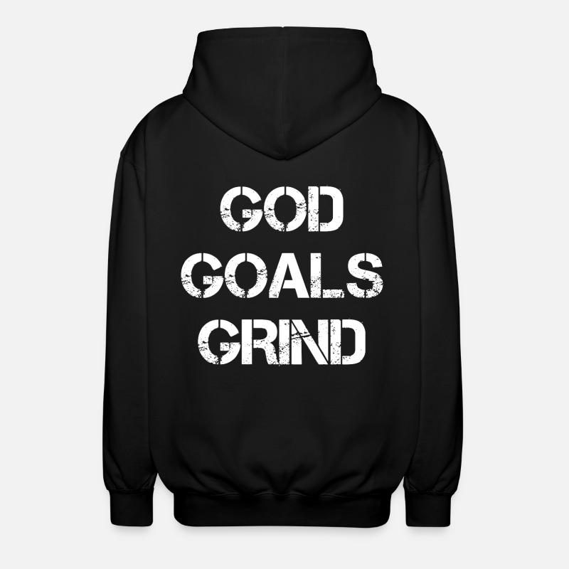 Dieu Objectifs Grind - Veste à capuche unisexe - noir