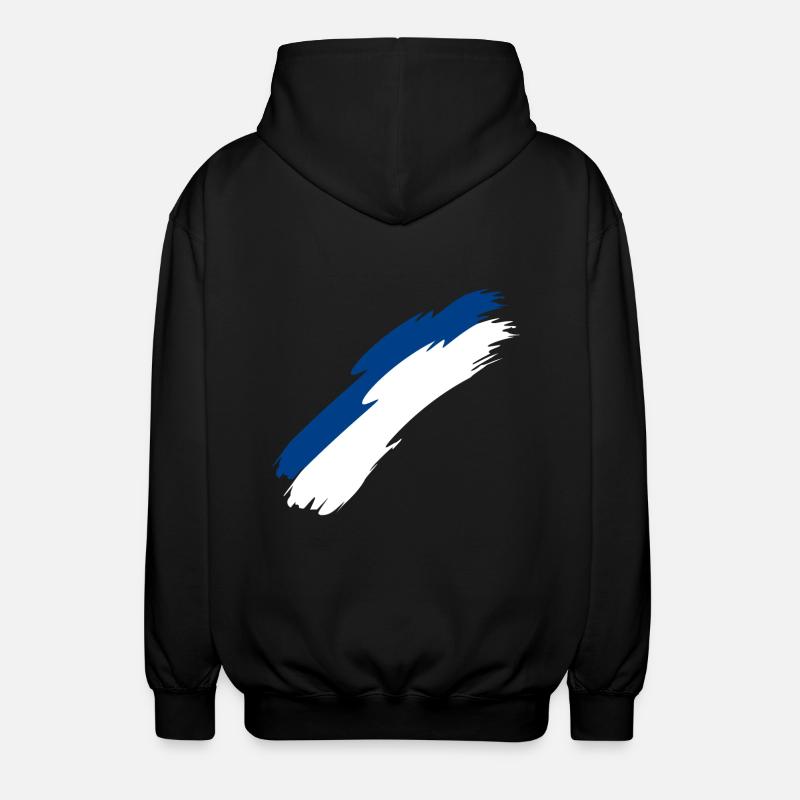 Finlande - Veste à capuche unisexe - noir