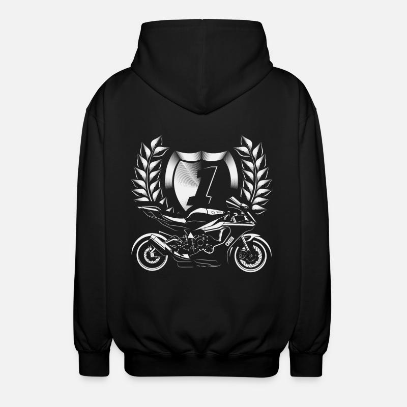 course One - Veste à capuche unisexe - noir