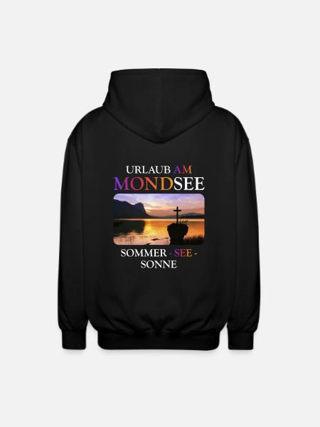 Mondsee - Unisex Hooded Jacket - black