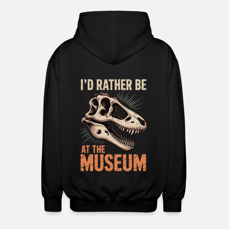 Musée - Veste à capuche unisexe - noir