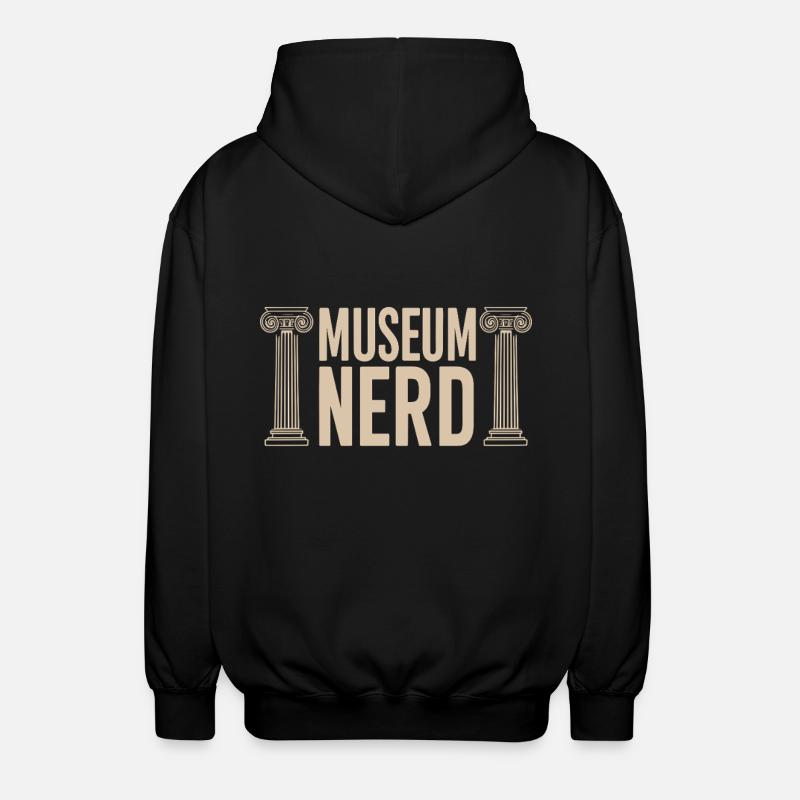 Musée - Veste à capuche unisexe - noir