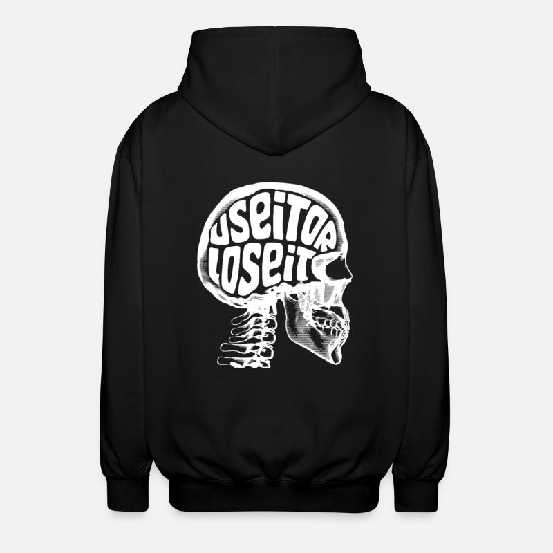Utilisez-le ou perdez-le - Veste à capuche unisexe - noir