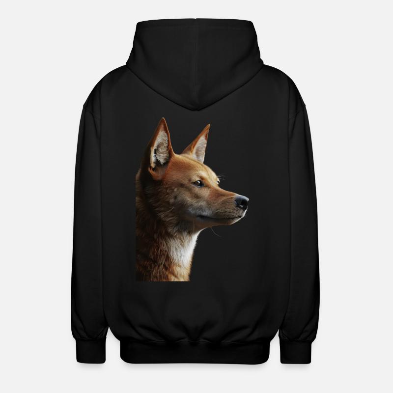 Dingo - Unisex Hooded Jacket - black