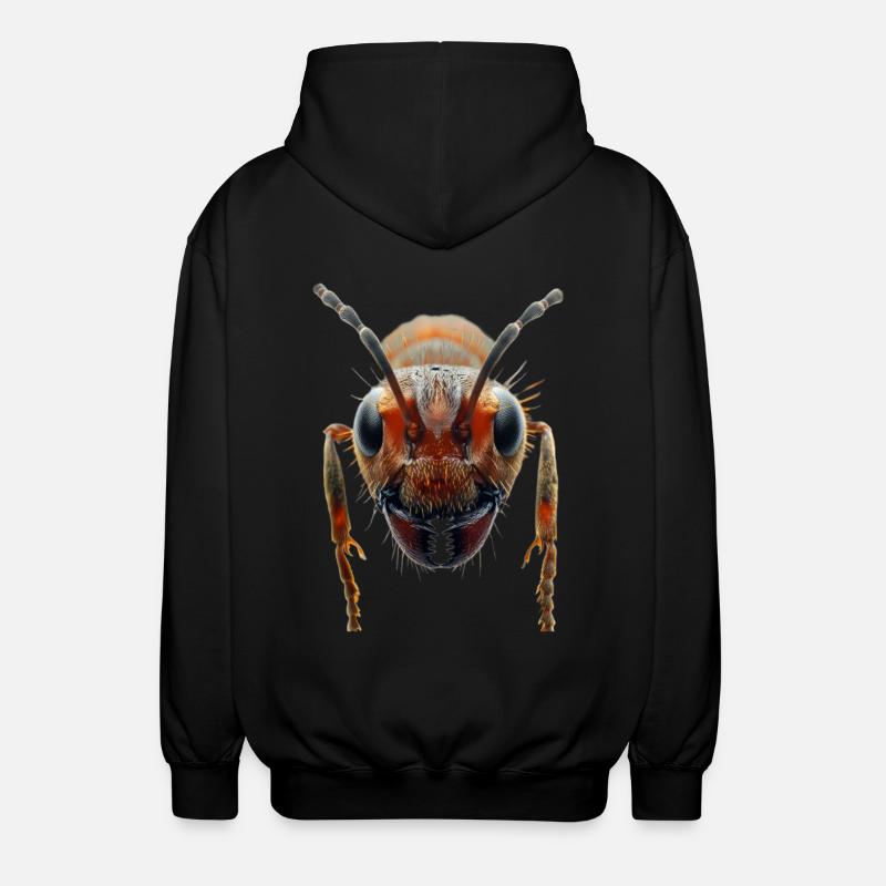 Fourmi - Veste à capuche unisexe - noir