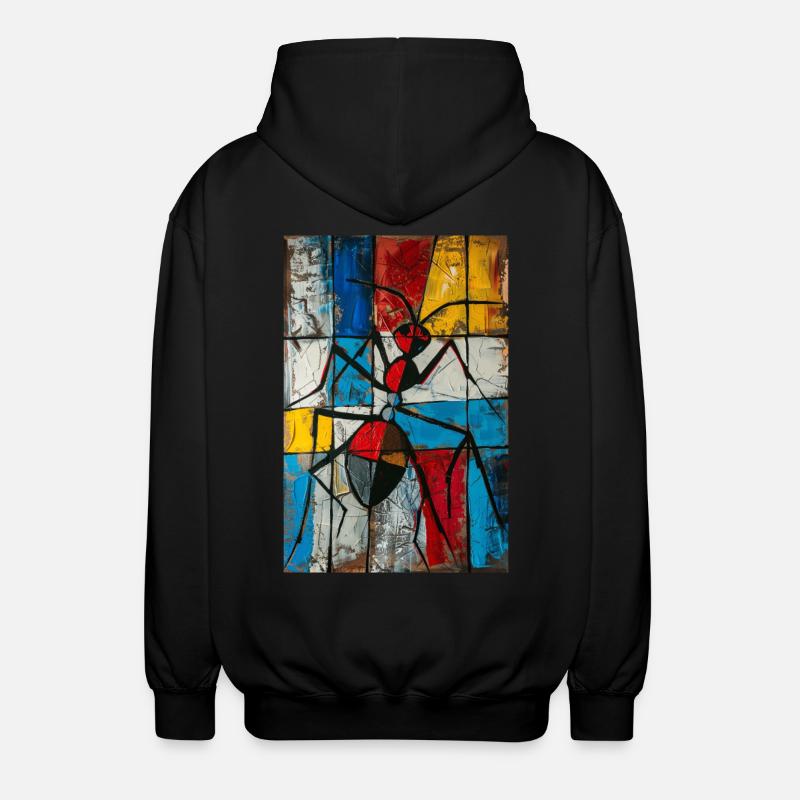 Fourmi - Veste à capuche unisexe - noir