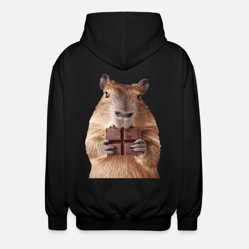 Capybara - Veste à capuche unisexe - noir