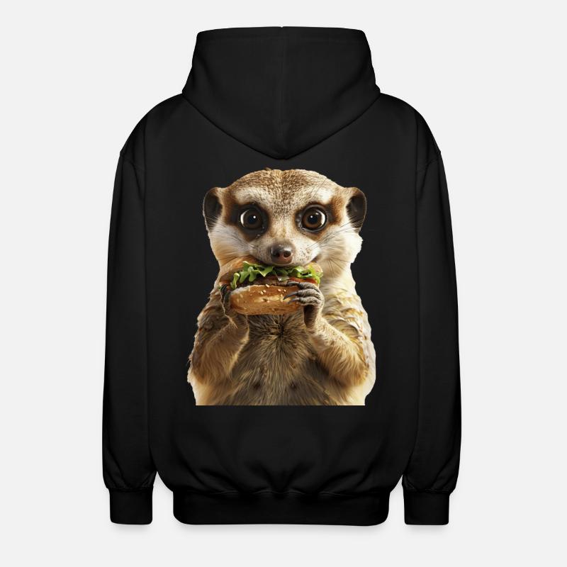 Suricate - Veste à capuche unisexe - noir