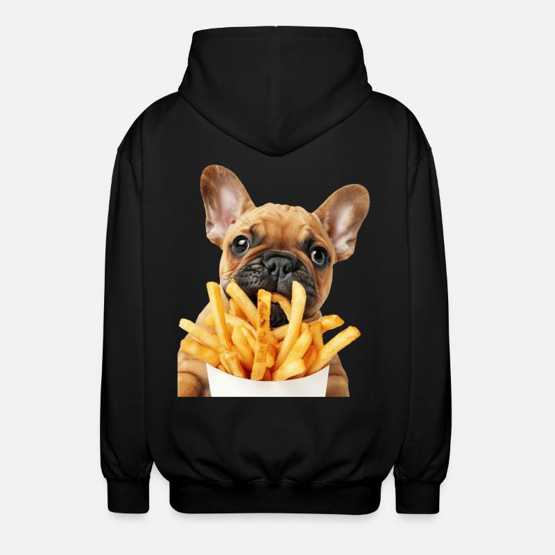 Chien - Veste à capuche unisexe - noir