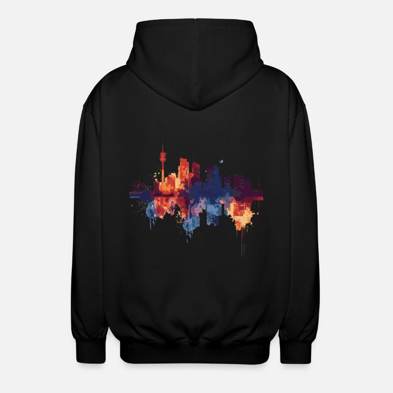 Goeree-Overflakkee - Veste à capuche unisexe - noir