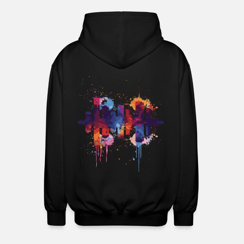 Zoetermeer - Unisex Hooded Jacket - black