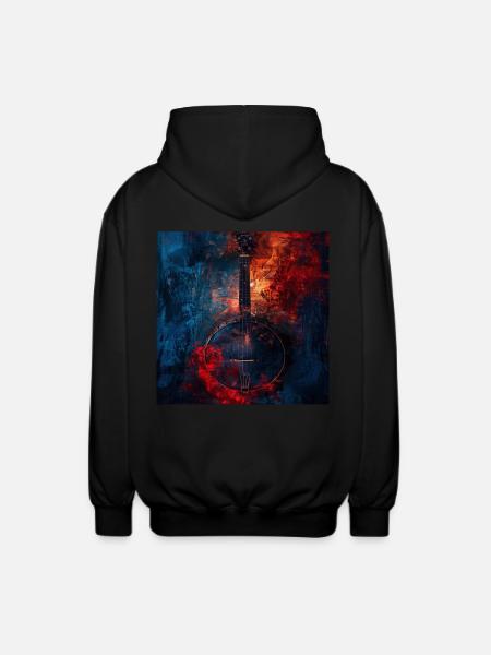 Banjo - Unisex Hooded Jacket - black