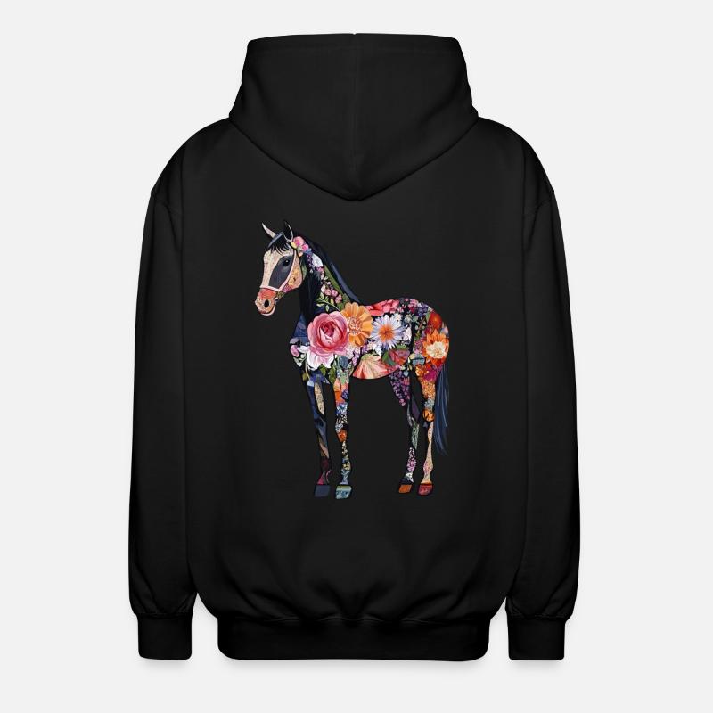 Vollblut - Unisex Kapuzenjacke - Schwarz
