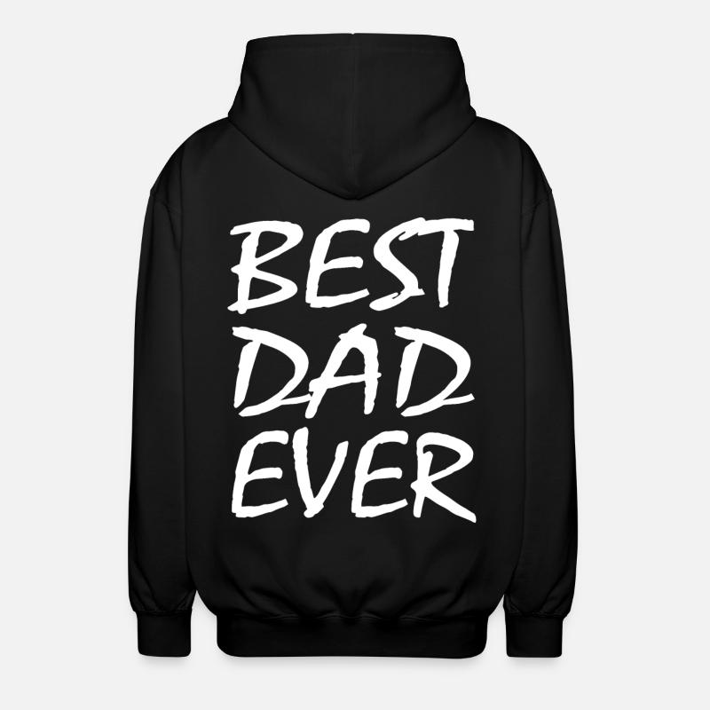 Bester vater - Unisex Kapuzenjacke - Schwarz