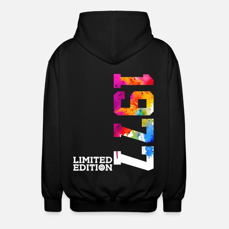49E ANNIVERSAIRE ÉDITION LIMITÉE 1977 - Veste à capuche unisexe - noir