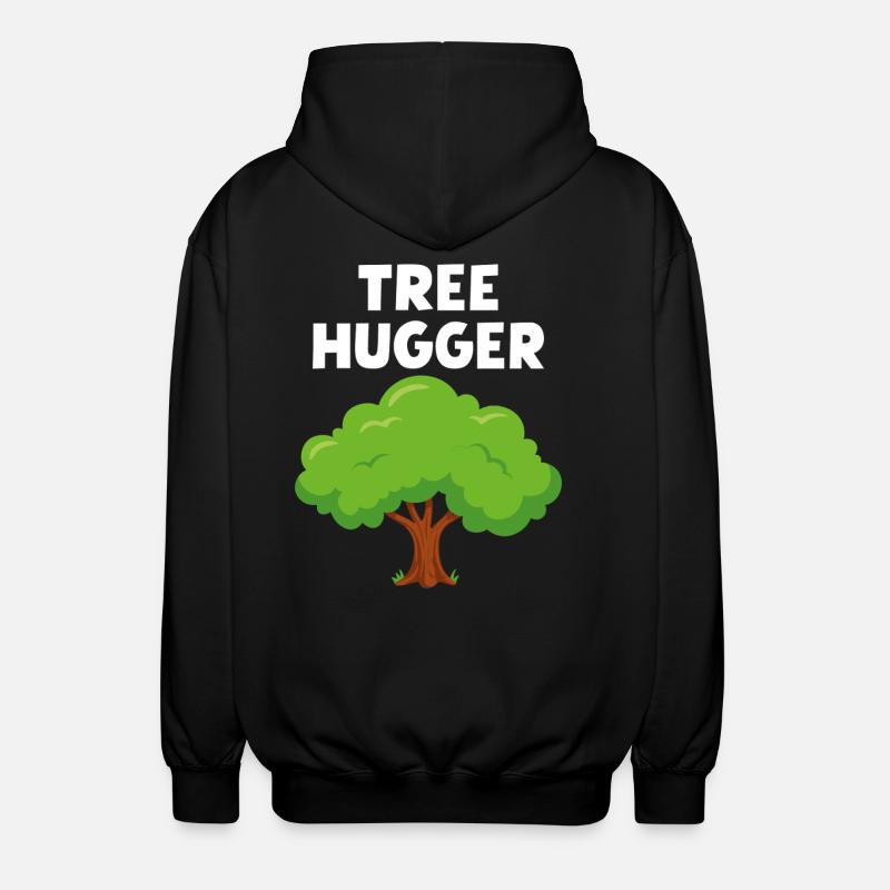 Câlin d’arbre - Veste à capuche unisexe - noir