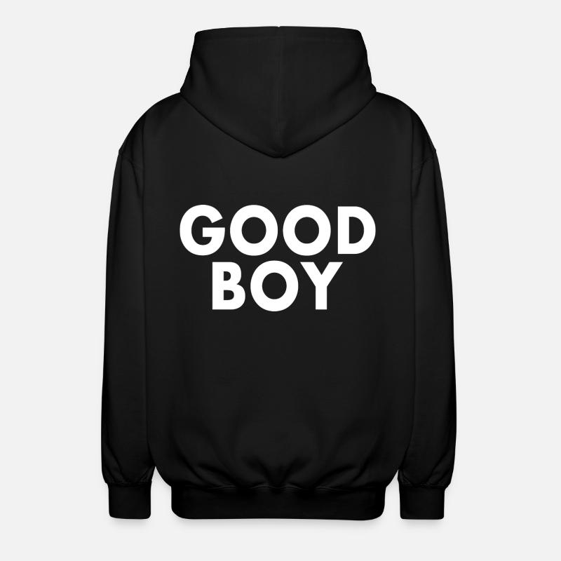 Good boy - Unisex Kapuzenjacke - Schwarz