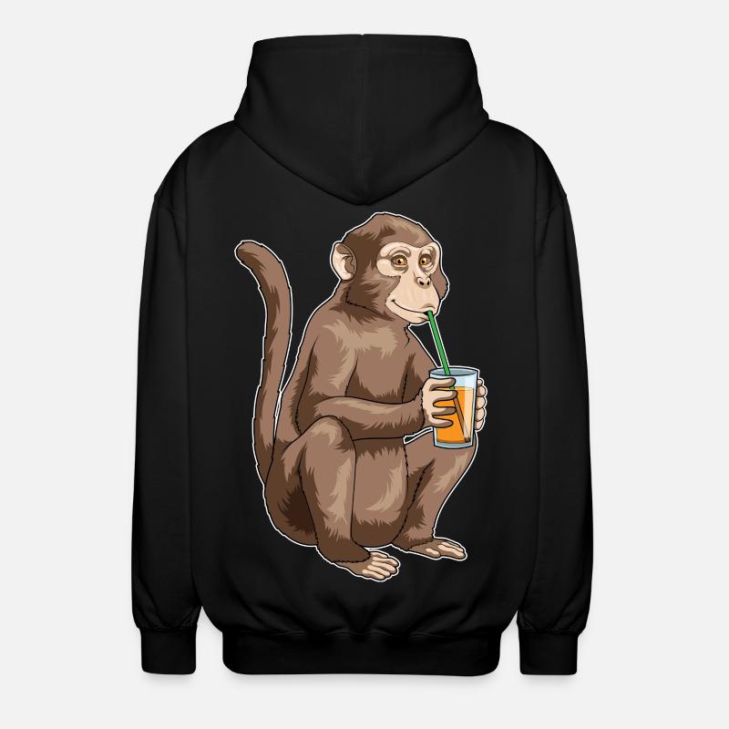 Jus de singe - Veste à capuche unisexe - noir