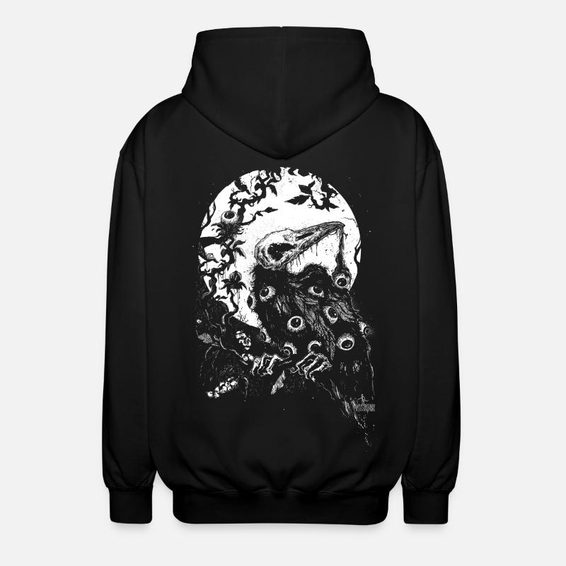 Yeux de la Nuit - Veste à capuche unisexe - noir
