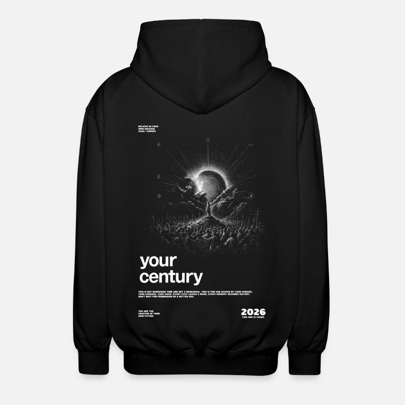 Your Century Explosion - Unisex Kapuzenjacke - Schwarz