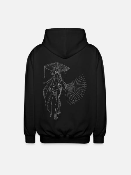 mio blc - Unisex Hooded Jacket - black