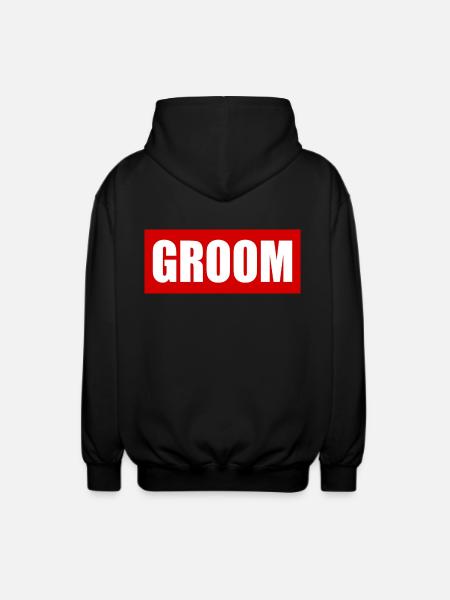 Groom - Unisex Hooded Jacket - black