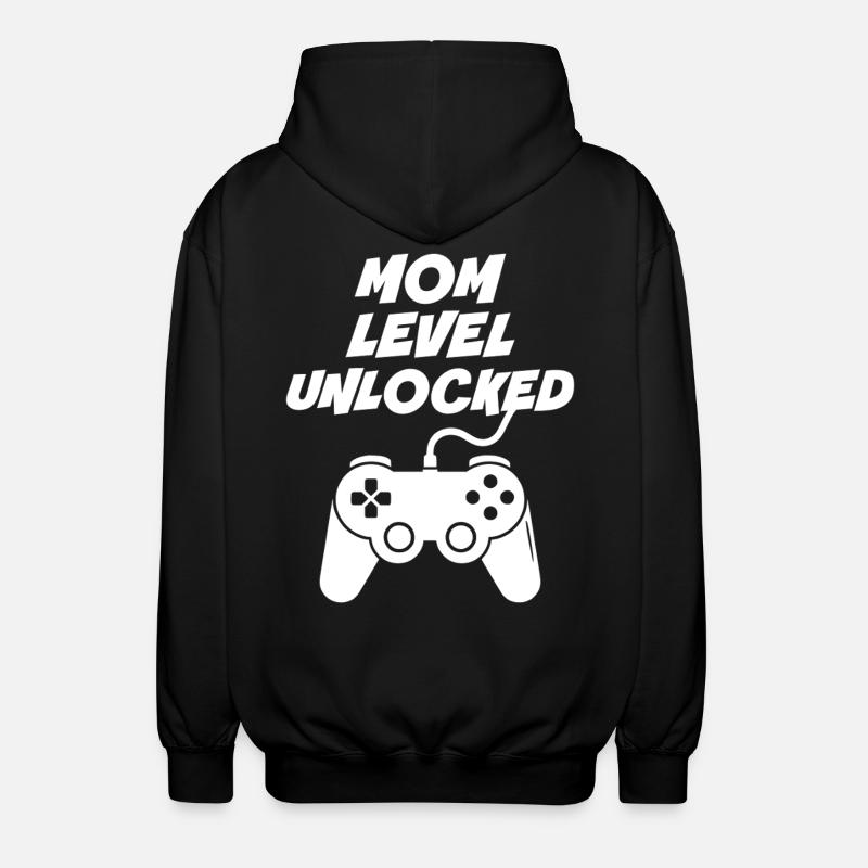 Niveau maman débloqué - Veste à capuche unisexe - noir