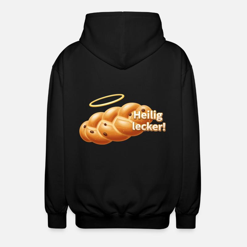 Heilig lecker ! - Unisex Kapuzenjacke - Schwarz